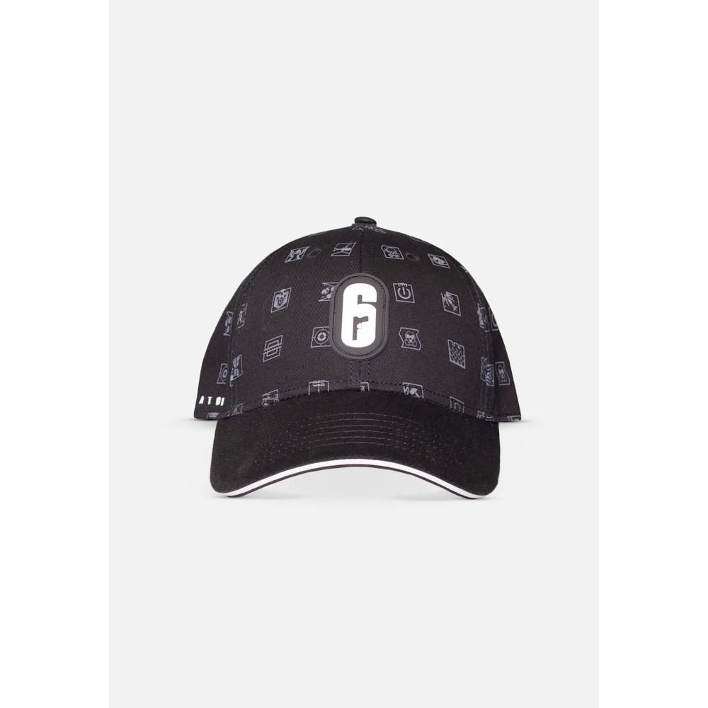 6 Siege - Operator Icons Casquette ajustable - Noir
